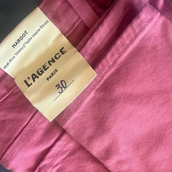 L-agence Women's Pink Jeans - Picture 4 of 4
